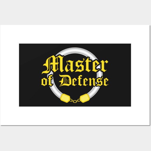 Society for Creative Anachronism - Master of Defense Wall Art by Yotebeth